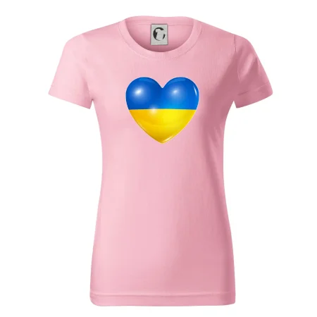 Ukrajina srdce vlajka