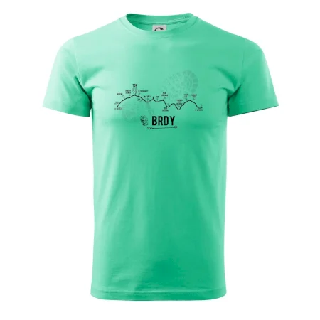 Profil kopců - Brdy