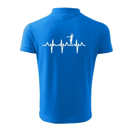 EKG tanečnice salsy
