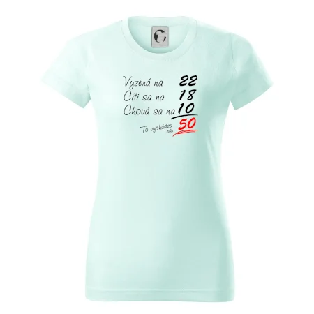 Vyzerá, cíti sa, chová sa - 50 rokov