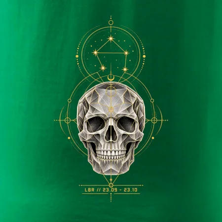 Váhy Astrologická geometrická lebka