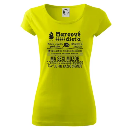 Narodeniny Marec