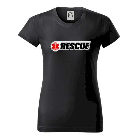 Záchranár rescue kríž červený