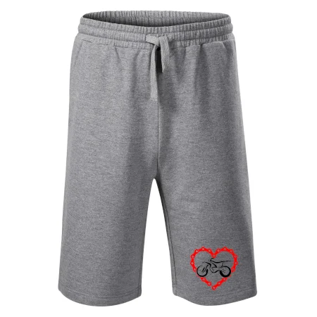 Moto srdce reťaz - enduro