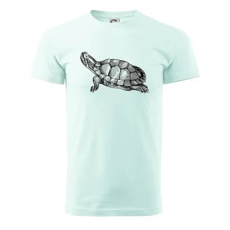 Ceruzkou kreslená korytnačka