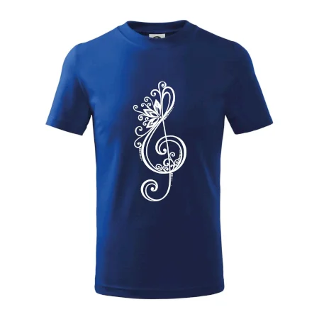 Husľový kľúč kvety