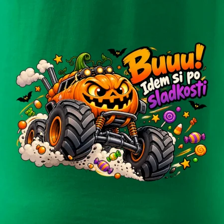 Buuu idem si po sladkosti tekvicový monster truck