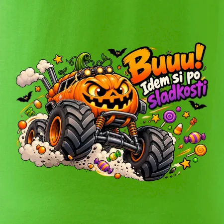 Buuu idem si po sladkosti tekvicový monster truck