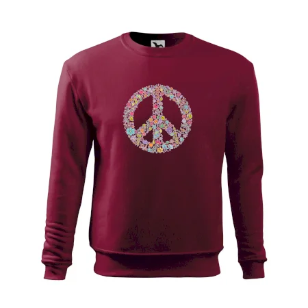 Peace symbol lístočky
