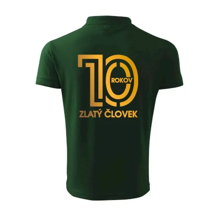 10 rokov zlatý človek