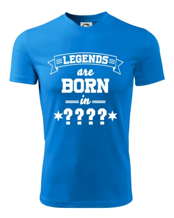 Legends are born in vlastný ročník