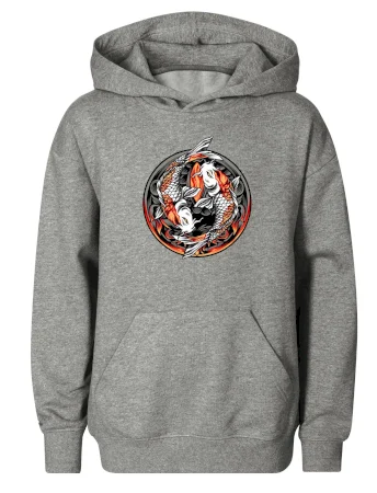 Yin & Yang Koi kapor - oranžový