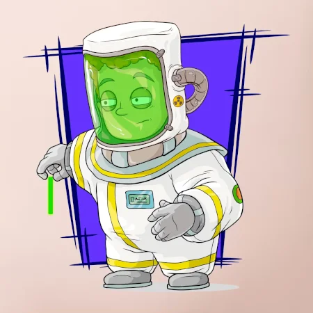 Vesmírny vojak tmavo modrý