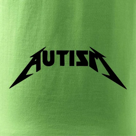 Autism rock nápis