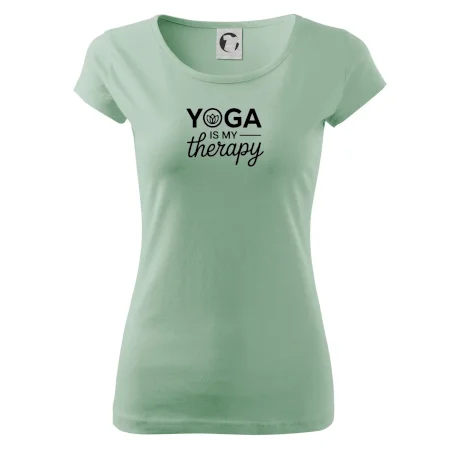 Yoga Is My Therapy nápis
