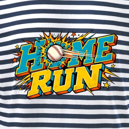 Home run komiksový nápis