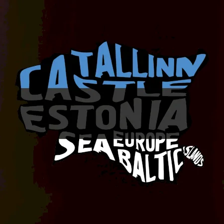 Mapy - názvy miest - Estónsko