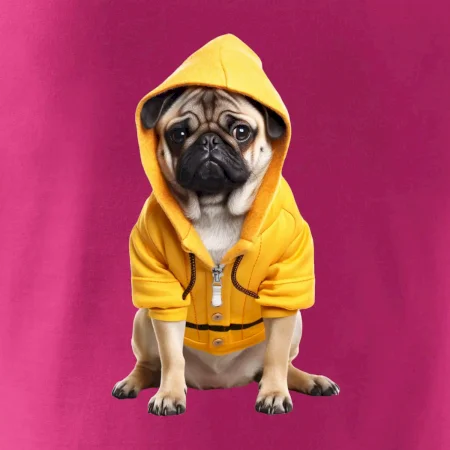 Mops v mikine