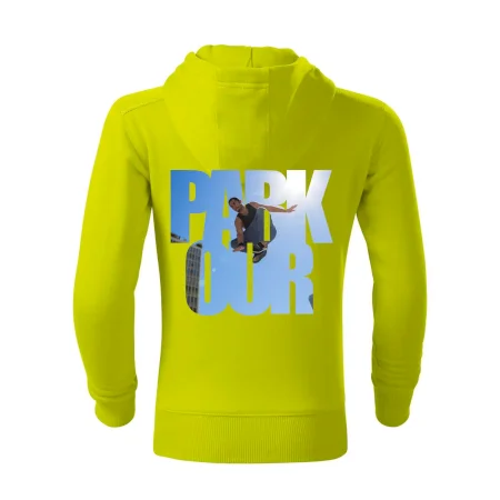Parkour nápis nebo
