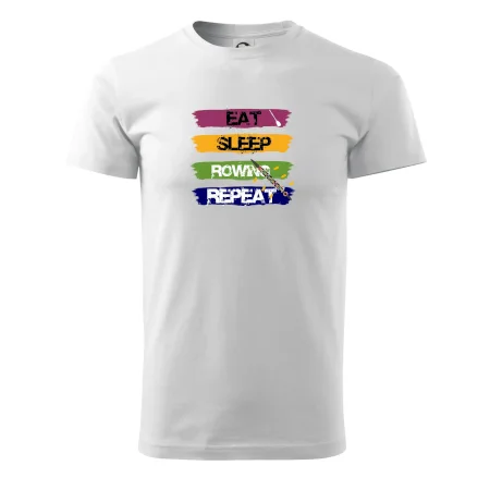 Eat sleep rowing repeat farebné