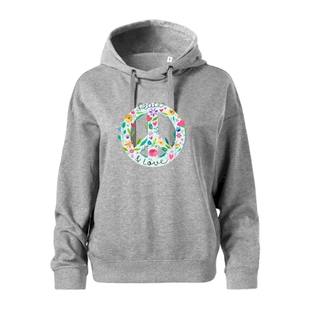 Peace and love symbol