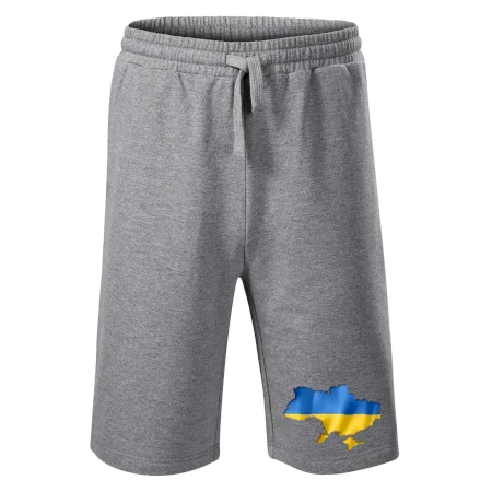 Ukrajina vlajka mapa