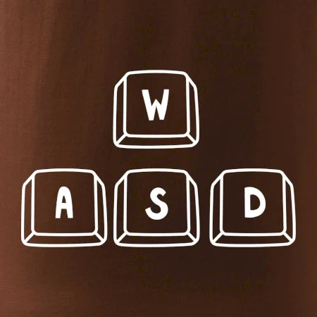 WASD klávesy - prso