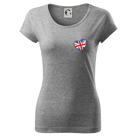 Británia srdce prsník