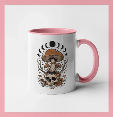 Goblincore magical mushroom