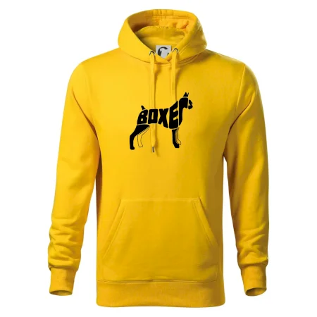 Boxer nápis v tele