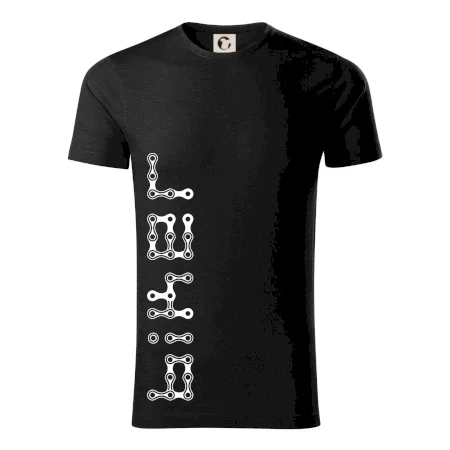 Biker nápis na výšku reťaz