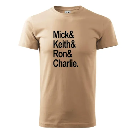 Mick Keith Ron Charlie