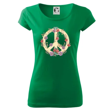 Peace symbol pieskový