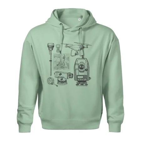 Geodet teodolit dron