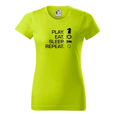 Eat sleep play - šach
