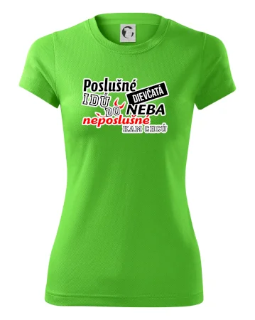 Poslušné dievčata idú do neba