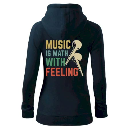 Music is math with feeling