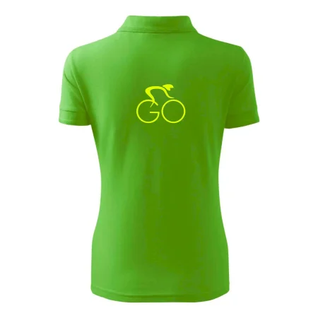 GO - Fluo cyklista malý