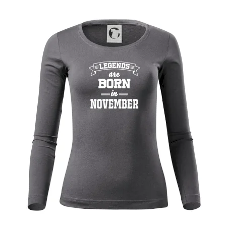 Legends are born in November