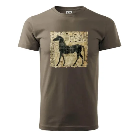 Egyptské hieroglyfy kôň