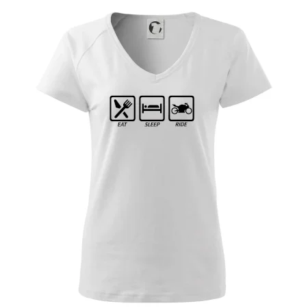 Eat sleep ride - cesta