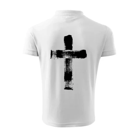 Jesus kríž štetcom