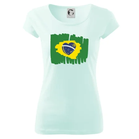 Brazília vlajka srdca