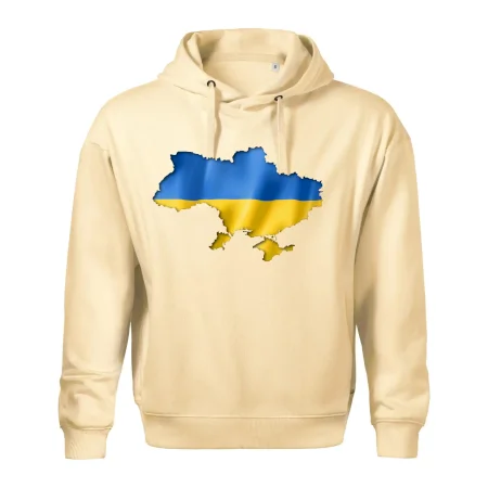 Ukrajina vlajka mapa