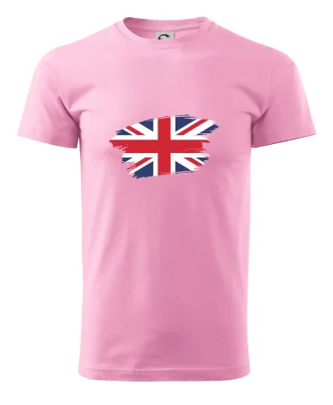 Britská vlajka roztrhaná