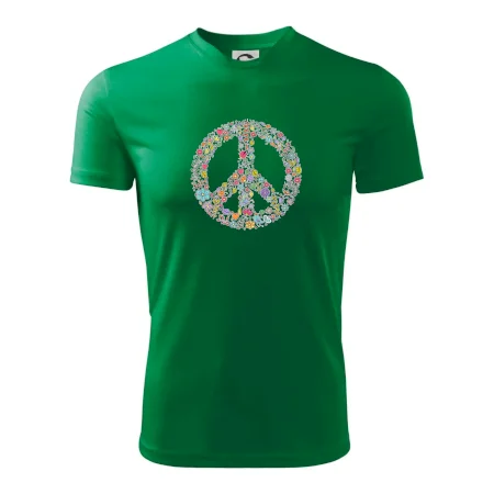 Peace symbol lístočky
