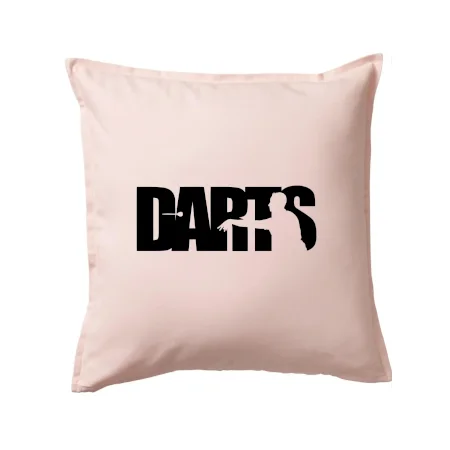Darts - nápis so šípkarom