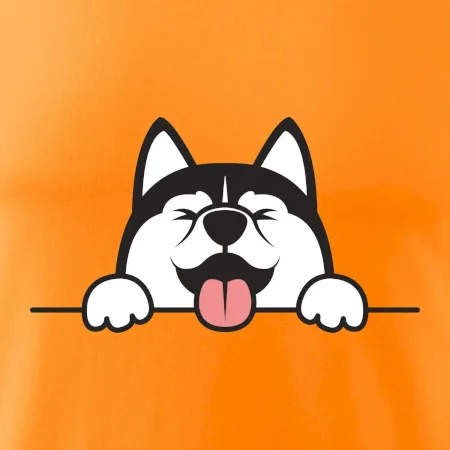 Husky veselý