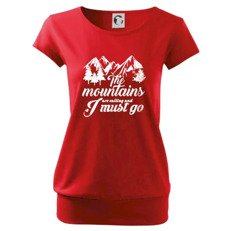 The mountains are calling and i must go