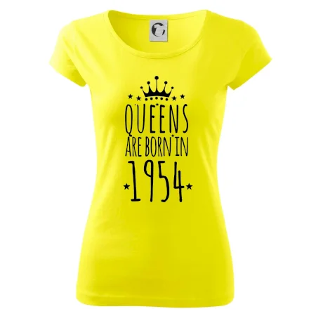 Queens are born in 1954